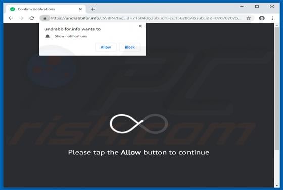 Undrabbifor.info POP-UP Redirect