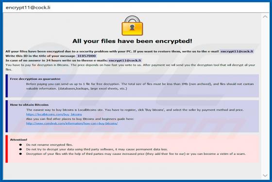 Btix Ransomware