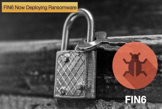 FIN6 Now Deploying Ransomware