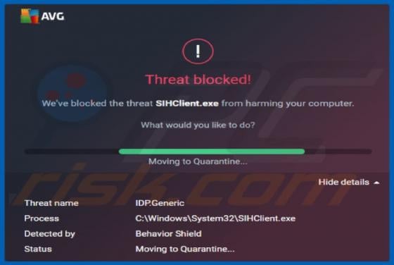 Sihclient.exe Virus