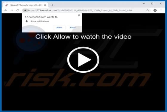 Hatnofort.com POP-UP Redirect