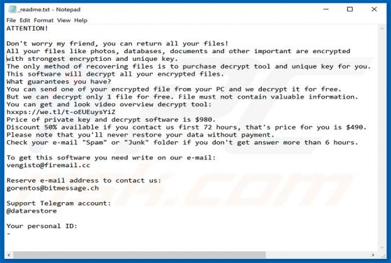 Roldat Ransomware