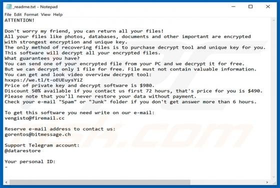 Hofos Ransomware
