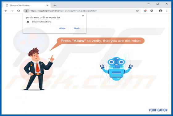 Pushnews.online POP-UP Ads