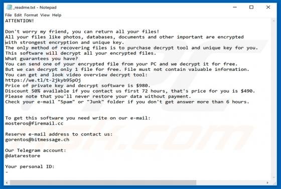 Fordan Ransomware
