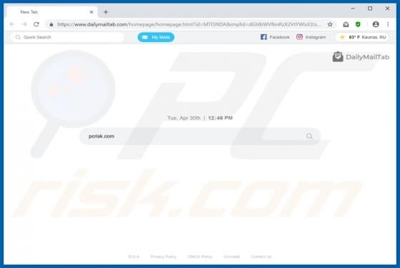 Dailymailtab.com Redirect