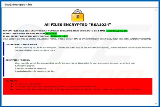 Qbtex Ransomware