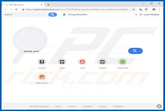 MyMapDirections Browser Hijacker