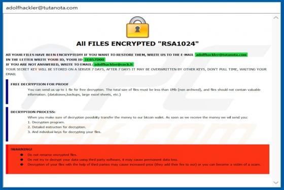 PLUT Ransomware