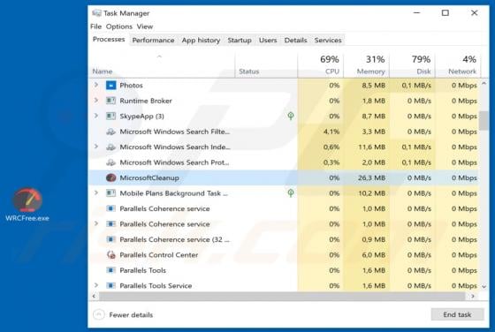 Microsoft Cleaner Virus