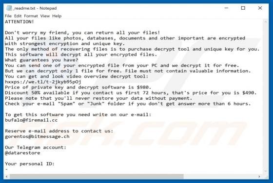 Dotmap Ransomware