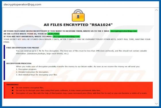 Dharma-Cry Ransomware