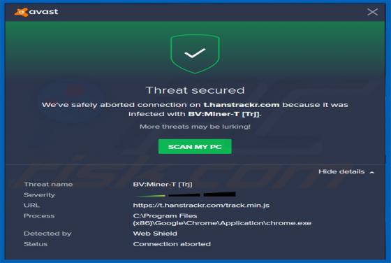 Hanstrack.com Browser Hijacker