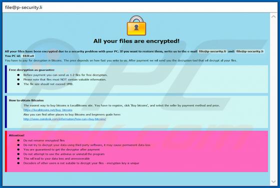 2k19sys Ransomware