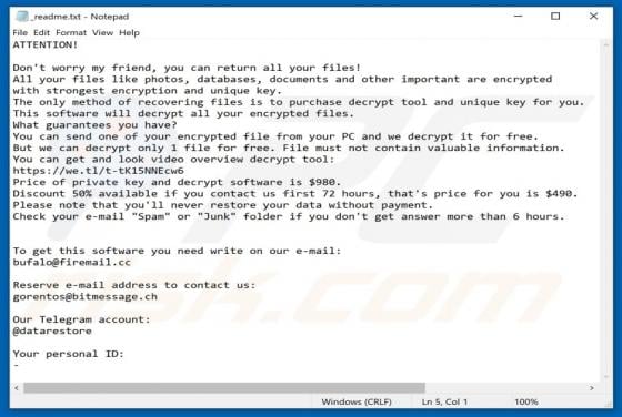 Rezuc Ransomware