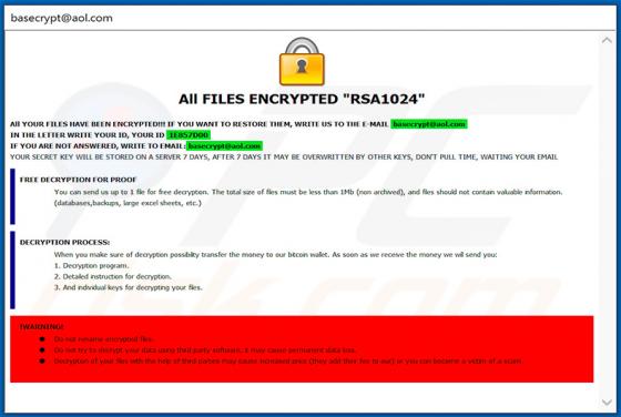 BSC Ransomware