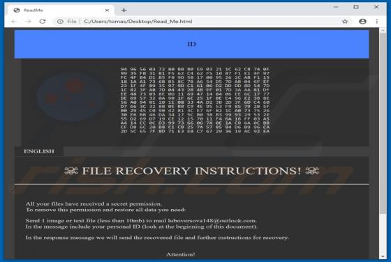 Luboversova148 Ransomware