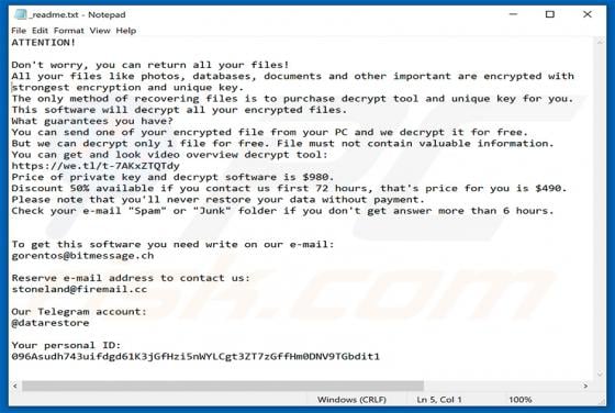 Poret Ransomware