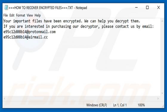 Ghost (Jamper) Ransomware
