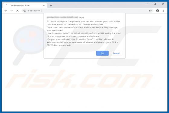 Windows Online Protection Has Detected Spyware POP-UP Scam