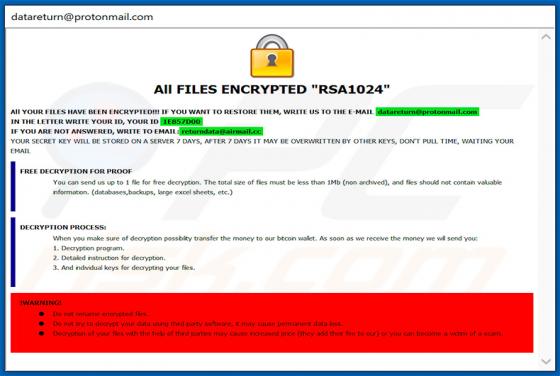 Kjh Ransomware