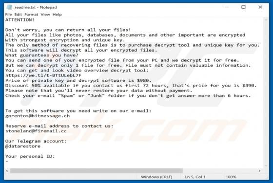Boston Ransomware
