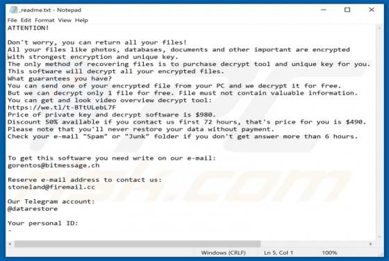 Gerosan Ransomware