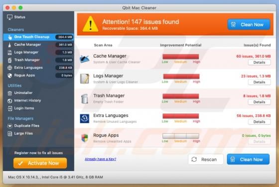 Qbit Mac Cleaner Uwanted Application (Mac)