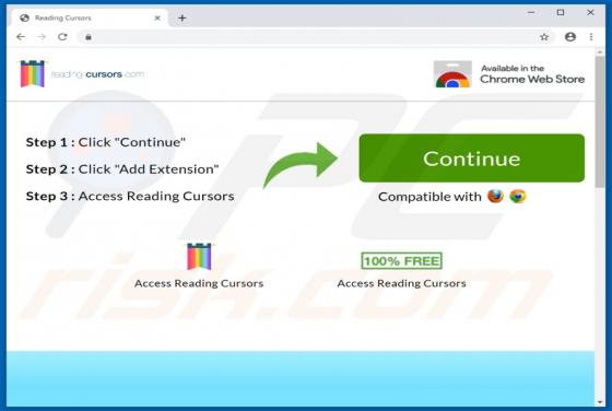 Reading Cursors Adware