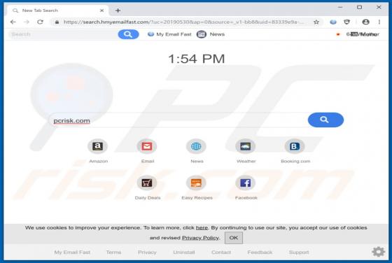 My Email Fast Browser Hijacker