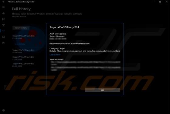 Win32/Fuery Trojan