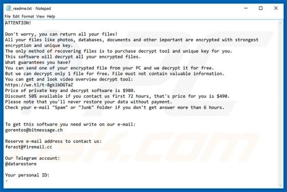 Neras Ransomware