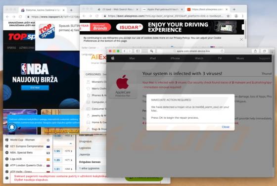 POP-UP Ads Virus (Mac)