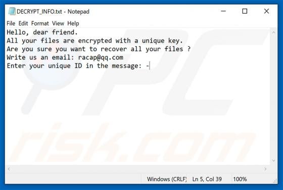 WALAN Ransomware
