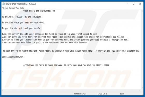 TROLL Ransomware