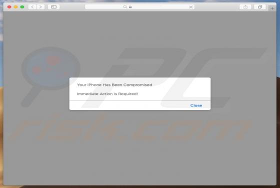 Your Apple iPhone Is Severely Damaged POP-UP Scam (Mac)