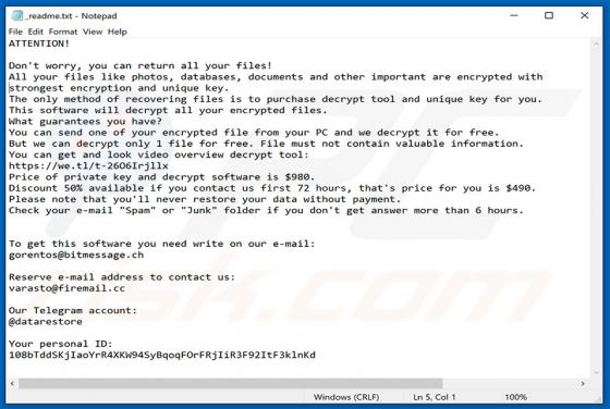 Nusar Ransomware