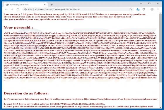 Coinmoney Ransomware