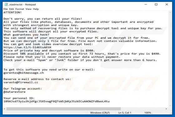 Litar Ransomware