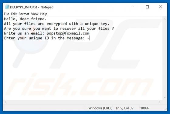 CAGO Ransomware