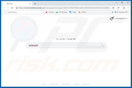 Traveldealscenter.co Redirect
