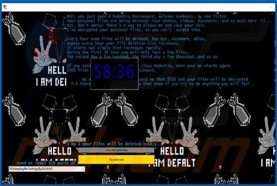 Rodentia Ransomware