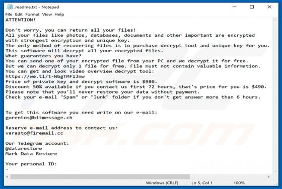 Godes Ransomware