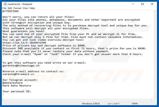 Vusad Ransomware