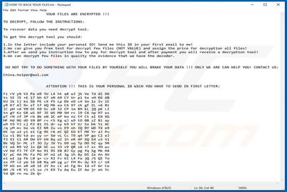 Rabbit4444 Ransomware