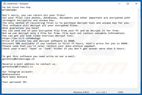 Novasof Ransomware