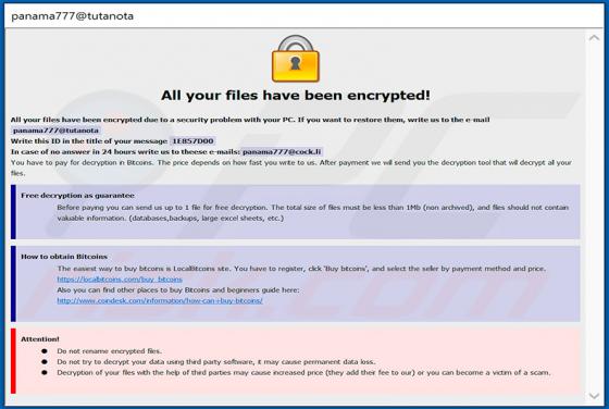 Acuf2 Ransomware