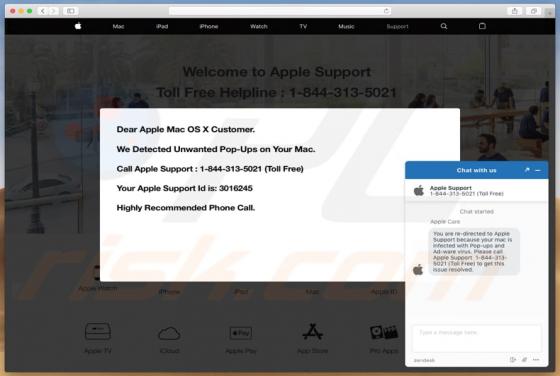 We Detected Unwanted Pop-Ups on Your Mac POP-UP Scam (Mac)