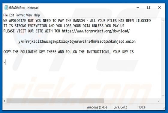 Lilocked Ransomware
