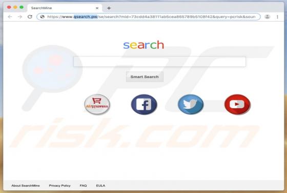 Qsearch.pw Redirect (Mac)